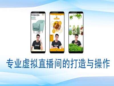 个人虚拟直播间的搭建与操作，专业虚拟直播间的打造与操作-低成本创业项目大全｜短视频带货+AI副业变现｜知行创业网