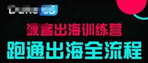 出海训练营基础课，​跑通出海全流程，实战案例拆解-低成本创业项目大全｜短视频带货+AI副业变现｜知行创业网