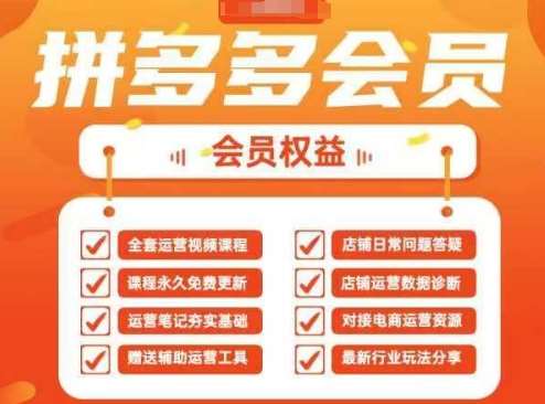 2025拼多多运营实战课，40节全流程教学，覆盖拼多多运营全链路-低成本创业项目大全｜短视频带货+AI副业变现｜知行创业网