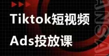 Ads视频投放课，tiktok短视频广告投放课-低成本创业项目大全｜短视频带货+AI副业变现｜知行创业网