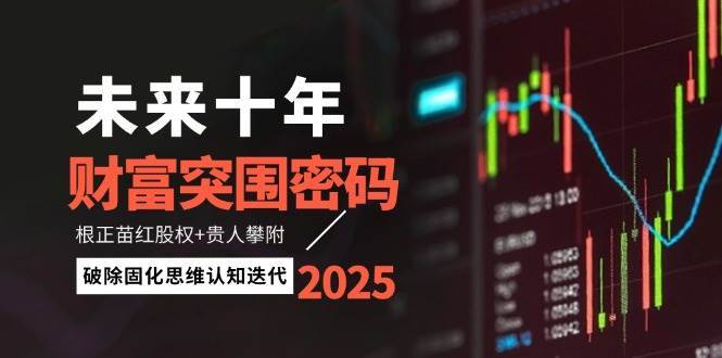 未来十年财富突围密码：根正苗红股权+贵人攀附，破除固化思维认知迭代-低成本创业项目大全｜短视频带货+AI副业变现｜知行创业网