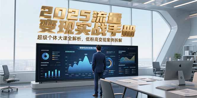 （15188期）2025流量变现实战手册，超级个体大课全解析，低粉高变现案例拆解-低成本创业项目大全｜短视频带货+AI副业变现｜知行创业网