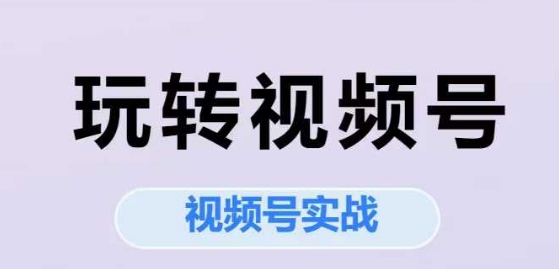 玩转视频号，视频号实战系列课-低成本创业项目大全｜短视频带货+AI副业变现｜知行创业网