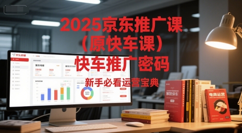 2025京东推广课（原快车课）解锁京东快车推广密码，新手必看运营宝典-低成本创业项目大全｜短视频带货+AI副业变现｜知行创业网