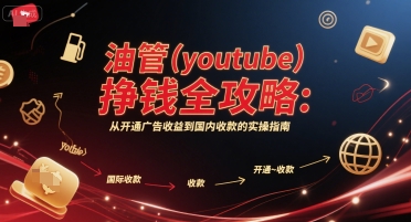 油管(youtube)挣钱全攻略：从开通广告收益到国内收款的实操指南-低成本创业项目大全｜短视频带货+AI副业变现｜知行创业网