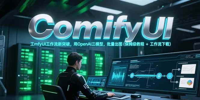 ComfyUI工作流新突破，用OpenAI三模型，批量出图(保姆级教程+工作流下载)-低成本创业项目大全｜短视频带货+AI副业变现｜知行创业网