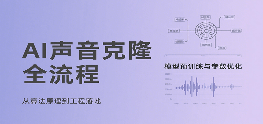 AI声音克隆全流程，基础概念到实战应用，3秒极速声音复刻、模型预训练、云端部署等-低成本创业项目大全｜短视频带货+AI副业变现｜知行创业网