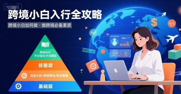 跨境小白如何做，跨境小白入行全攻略，做跨境必备素质-低成本创业项目大全｜短视频带货+AI副业变现｜知行创业网