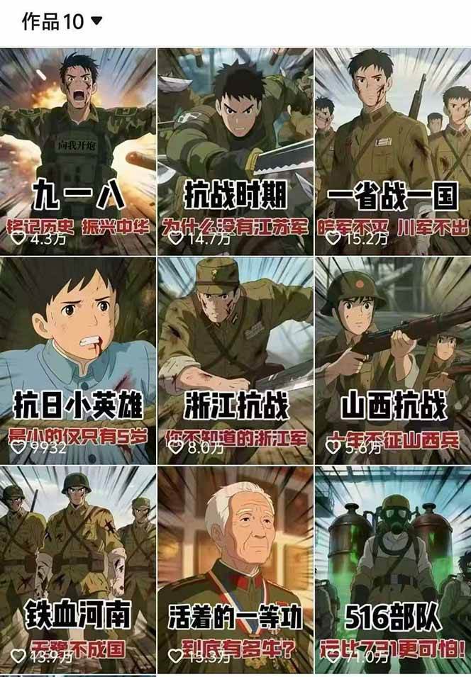 图片[2]-动漫历史类视频制作全流程，学文案撰写、分镜提示词，掌握动漫图生成+抠图配音剪辑-低成本创业项目大全｜短视频带货+AI副业变现｜知行创业网