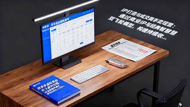 （16288期）IP打造与成交高手变现营:通过商业IP+经典智慧双飞轮模型 构建持续收钱系统-低成本创业项目大全｜短视频带货+AI副业变现｜知行创业网