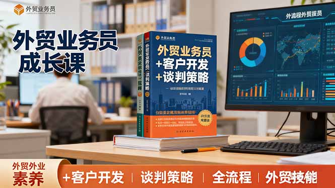 （16250期）外贸业务员成长课：职业素养+客户开发+谈判策略、掌握全流程外贸技能-低成本创业项目大全｜短视频带货+AI副业变现｜知行创业网
