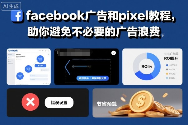 facebook广告和pixel教程，助你避免不必要的广告浪费-低成本创业项目大全｜短视频带货+AI副业变现｜知行创业网