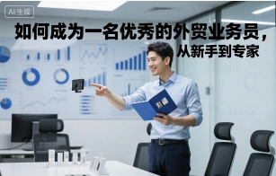 如何成为一名优秀的外贸业务员，从新手到专家-低成本创业项目大全｜短视频带货+AI副业变现｜知行创业网