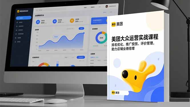 （16518期）美团大众运营实战课程，排名优化、推广投放、评价管理，助力店铺业绩倍增-低成本创业项目大全｜短视频带货+AI副业变现｜知行创业网