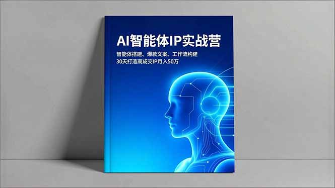 （16689期）AI智能体IP实战营，智能体搭建、爆款文案、工作流构建，30天打造高成交IP月入50万-低成本创业项目大全｜短视频带货+AI副业变现｜知行创业网