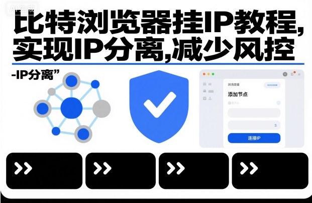 比特浏览器挂IP教程，实现IP分离，减少风控-低成本创业项目大全｜短视频带货+AI副业变现｜知行创业网