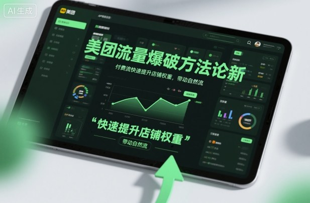 美团流量爆破方法论，付费流快速提升店铺权重，带动自然流-低成本创业项目大全｜短视频带货+AI副业变现｜知行创业网