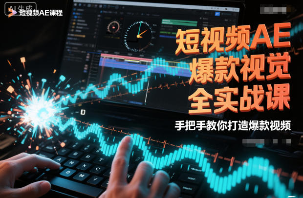 短视频AE爆款视觉全实战课,手把手教你打造爆款视频-低成本创业项目大全|短视频带货+AI副业变现|知行创业网