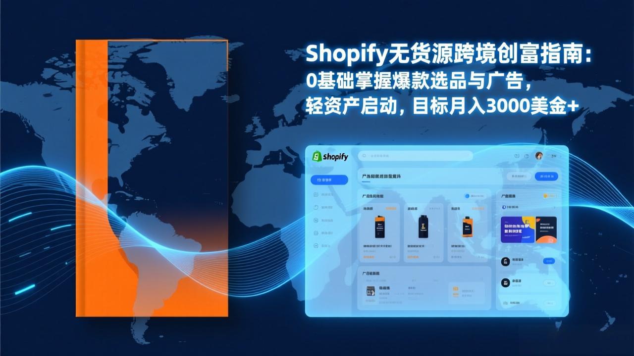 (17238期)Shopify爆款打法实战:从选品到广告投放,复制爆款模型,驱动独立站月销售额破万刀-低成本创业项目大全|短视频带货+AI副业变现|知行创业网