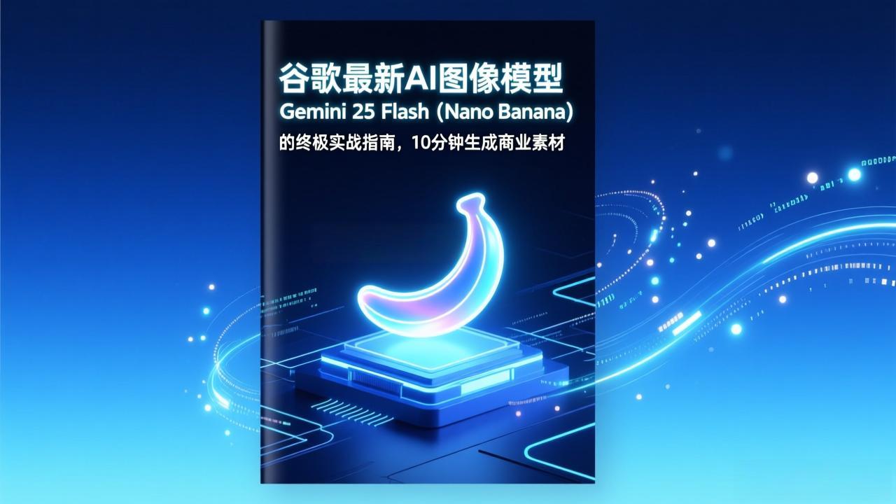 （17111期）谷歌最新AI图像模型Gemini 2.5 Flash（Nano Banana）的终极实战指南，10分钟生成商业素材-低成本创业项目大全｜短视频带货+AI副业变现｜知行创业网
