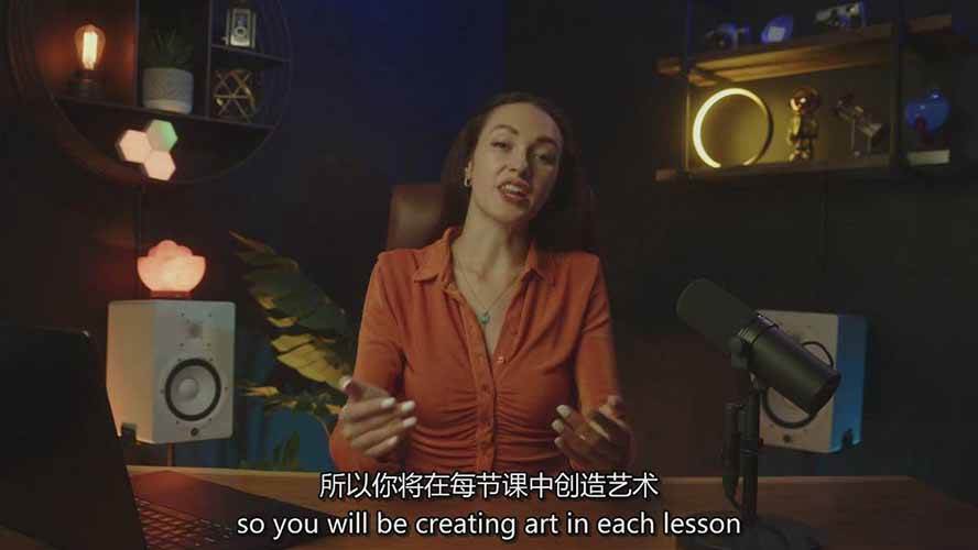 图片[4]-Midjourney AI图像创作课：提示词设计，风格探索，零基础掌握AI绘画核心技能-低成本创业项目大全｜短视频带货+AI副业变现｜知行创业网