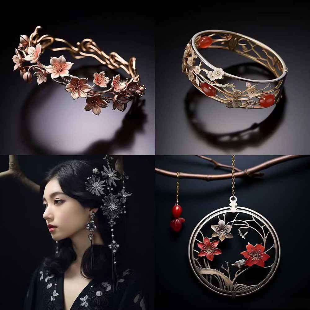 图片[6]-463个Midjourney珠宝摄影提示词：覆盖全品类珠宝，AI设计秒出专业效果-低成本创业项目大全｜短视频带货+AI副业变现｜知行创业网