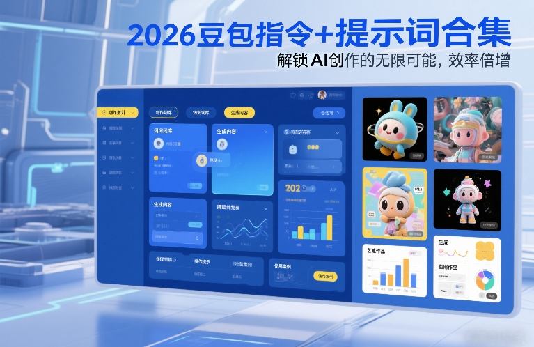 2026豆包指令+提示词合集，解锁AI创作的无限可能，效率倍增-低成本创业项目大全｜短视频带货+AI副业变现｜知行创业网