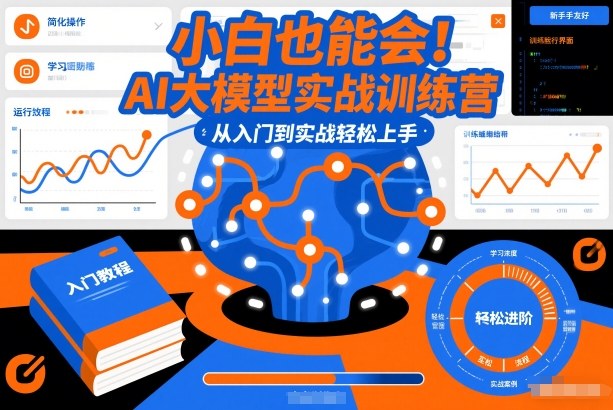 小白也能会！AI大模型实战训练营，从入门到实战轻松上手-低成本创业项目大全｜短视频带货+AI副业变现｜知行创业网