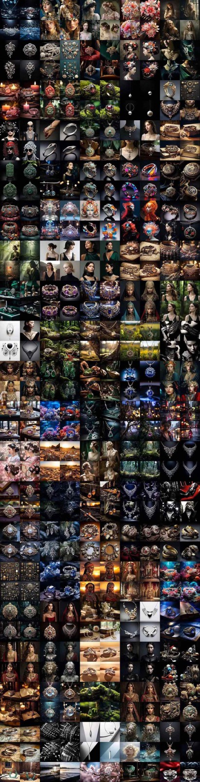 图片[10]-463个Midjourney珠宝摄影提示词：覆盖全品类珠宝，AI设计秒出专业效果-低成本创业项目大全｜短视频带货+AI副业变现｜知行创业网