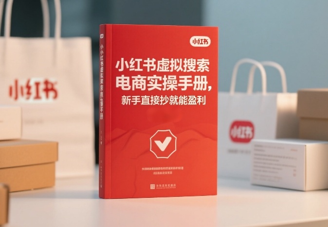 小红书​⁠‬​​⁠​‌​‬​⁠​‬‍‍‌​​​‬‌‍⁠​​​‌​⁠⁠​‬​​‬​​​​‌​‍虚拟搜索电商实操手册，新手直接抄就能盈利-低成本创业项目大全｜短视频带货+AI副业变现｜知行创业网