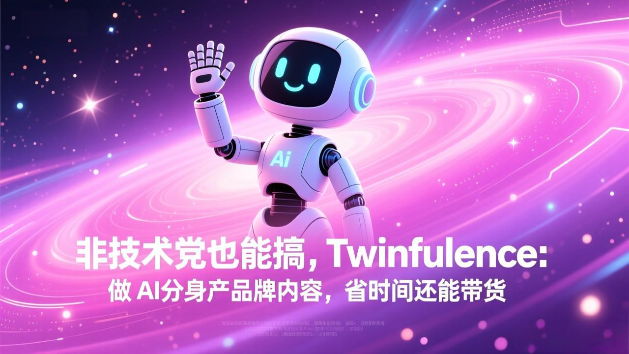 （17381期）非技术党也能搞!Twinfluence:做 AI 分身产品牌内容,省时间还能带货-低成本创业项目大全｜短视频带货+AI副业变现｜知行创业网