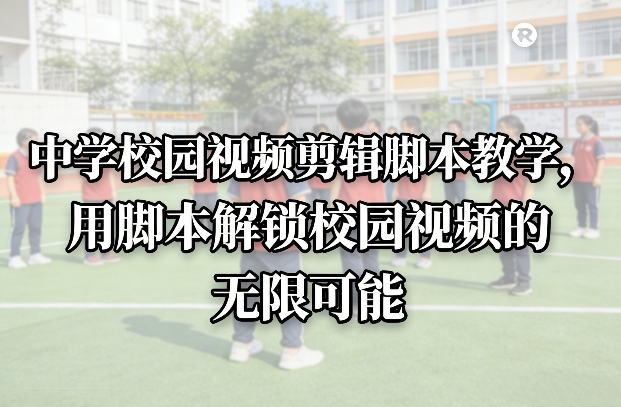 中学校园视频剪辑脚本教学，用脚本解锁校园视频的无限可能-低成本创业项目大全｜短视频带货+AI副业变现｜知行创业网