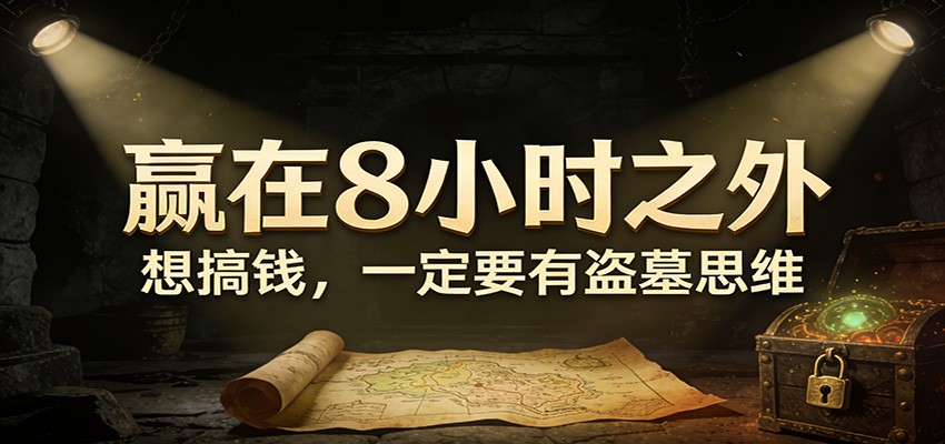 公众号付费文章《赢在8小时之外，想搞钱，一定要有盗墓思维》-低成本创业项目大全｜短视频带货+AI副业变现｜知行创业网