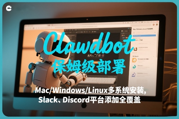 Clawdbot保姆级部署，从入门介绍、Mac/Windows/Linux多系统安装，到Slack、Discord平台添加全覆盖-低成本创业项目大全｜短视频带货+AI副业变现｜知行创业网