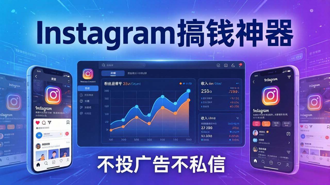 （17731期）Instagram搞钱神器：月涨6万粉+月入5万刀，不投广告不私信，靠算法+低价产品-低成本创业项目大全｜短视频带货+AI副业变现｜知行创业网