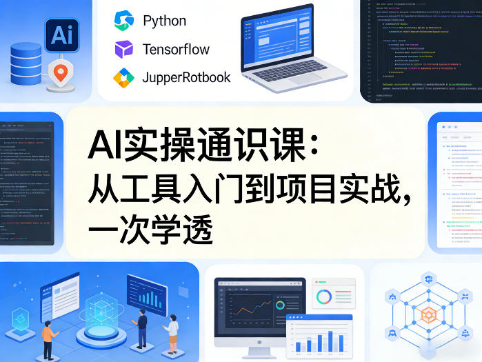 AI实操通识课，从工具入门到项目实战，一次学透-低成本创业项目大全｜短视频带货+AI副业变现｜知行创业网