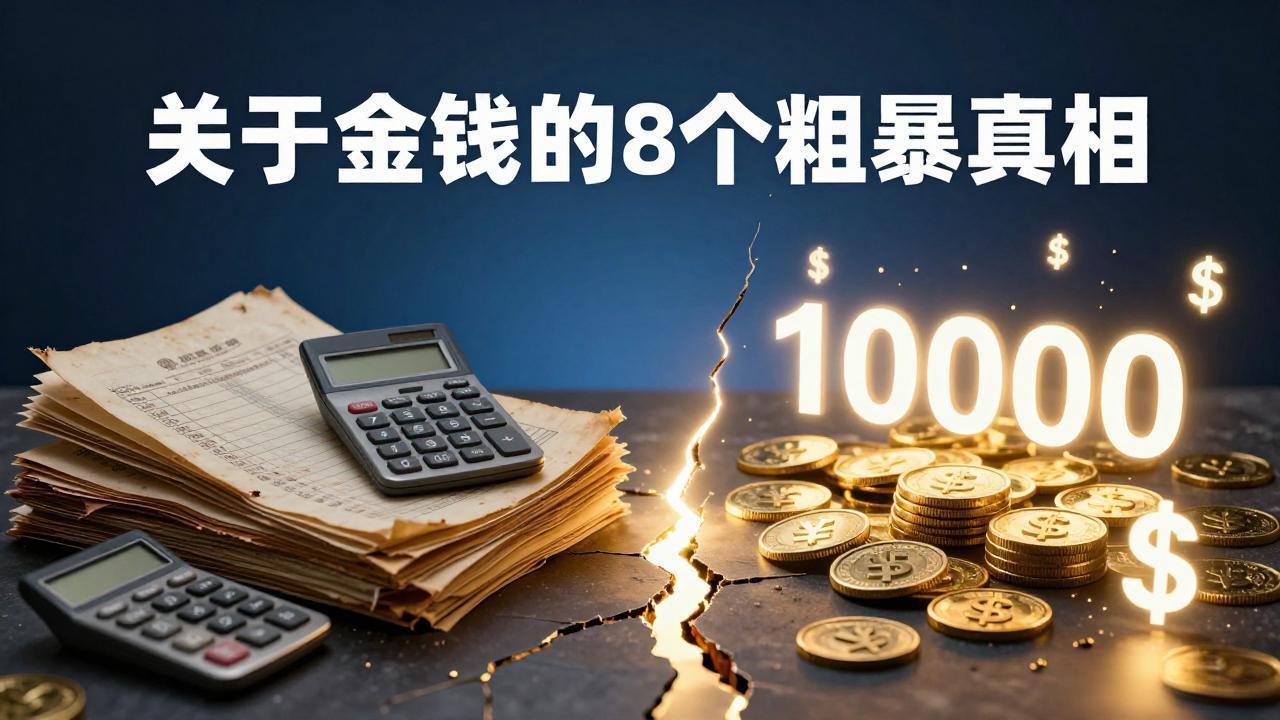 （18021期）付费文章：关于金钱的 8 个粗暴真相，彻底重塑你的赚钱思维与财富认知-低成本创业项目大全｜短视频带货+AI副业变现｜知行创业网
