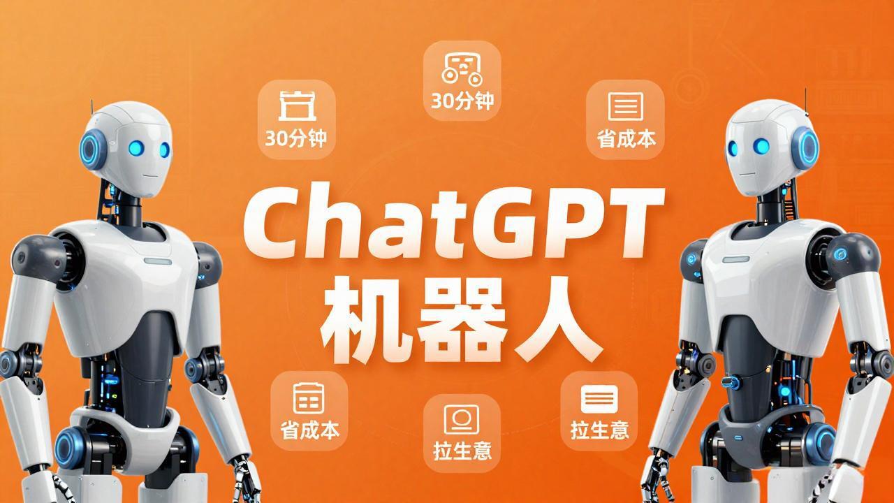 （17982期）智能机器人定制速成课：技术小白30分钟做出ChatGPT机器人，省时间砍成本还能拉生意-低成本创业项目大全｜短视频带货+AI副业变现｜知行创业网