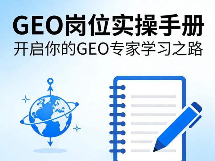GEO岗位实操手册，开启你的GE0专家学习之路-低成本创业项目大全｜短视频带货+AI副业变现｜知行创业网