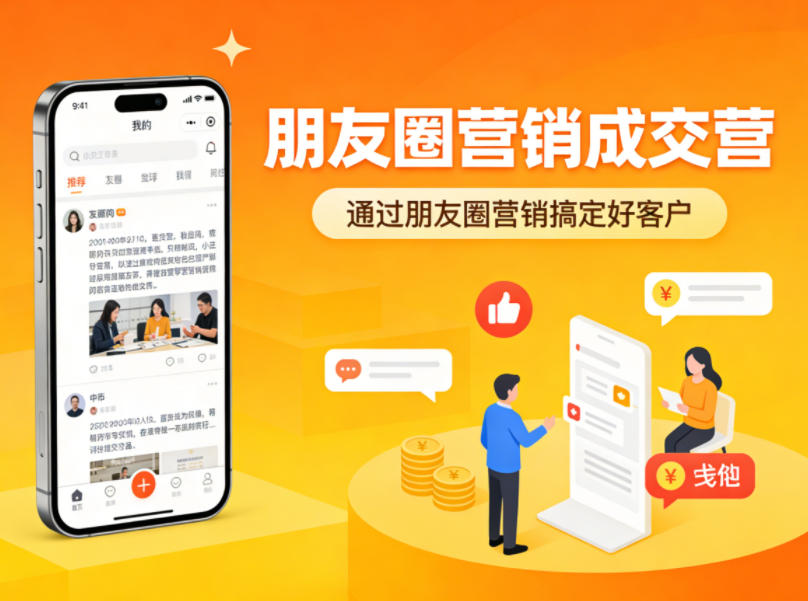 朋友圈营销成交营，通过朋友圈营销来搞定好客户-低成本创业项目大全｜短视频带货+AI副业变现｜知行创业网