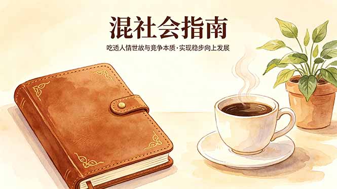 （18282期）付费文章：混社会指南，吃透人情世故与竞争本质，实现稳步向上发展-低成本创业项目大全｜短视频带货+AI副业变现｜知行创业网