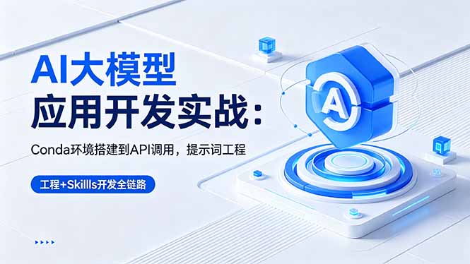 (18518期)AI 大模型应用开发实战:Conda环境搭建到API调用,提示词工程+Skills开发全链路-低成本创业项目大全|短视频带货+AI副业变现|知行创业网