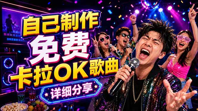 （18610期）免费卡拉OK歌曲制作全攻略：音轨分离字幕制作，零基础快速做出专业K歌视频-低成本创业项目大全｜短视频带货+AI副业变现｜知行创业网
