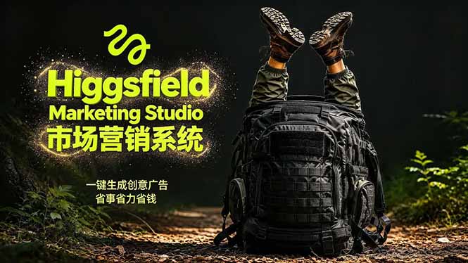 （18457期）AI广告工作流实战：从脚本到画面用Higgsfield完成，商家也能做品牌视频，省万元成本！附提示词-低成本创业项目大全｜短视频带货+AI副业变现｜知行创业网