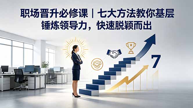 （18629期）付费文章：职场晋升必修课｜七大方法教你基层锤炼领导力，快速脱颖而出-低成本创业项目大全｜短视频带货+AI副业变现｜知行创业网