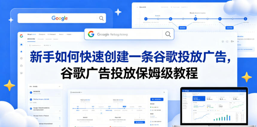 新手如何快速创建一条谷歌投放广告，谷歌广告投放保姆级教程-低成本创业项目大全｜短视频带货+AI副业变现｜知行创业网