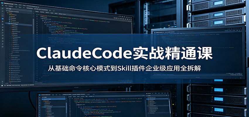 ClaudeCode实战精通课：从基础命令核心模式到Skill插件企业级应用全拆解-低成本创业项目大全｜短视频带货+AI副业变现｜知行创业网