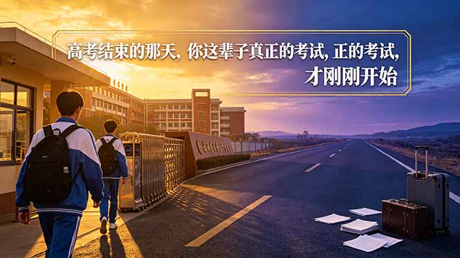 (18968期)付费文章:高考结束的那天,你这辈子真正的考试,才刚刚开始-低成本创业项目大全|短视频带货+AI副业变现|知行创业网