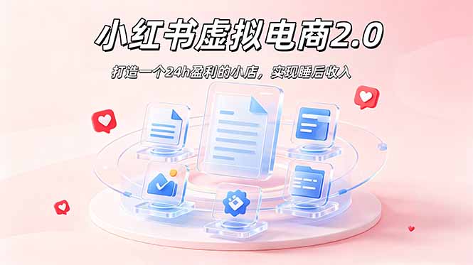 （19033期）2026 年最强风口掘金项目：AI小红书虚拟电商，布局搜索流量，每日躺赚500+-低成本创业项目大全｜短视频带货+AI副业变现｜知行创业网