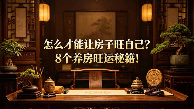 (19023期)付费文章:怎么才能让房子旺自己?8个养房旺运秘籍!-低成本创业项目大全|短视频带货+AI副业变现|知行创业网